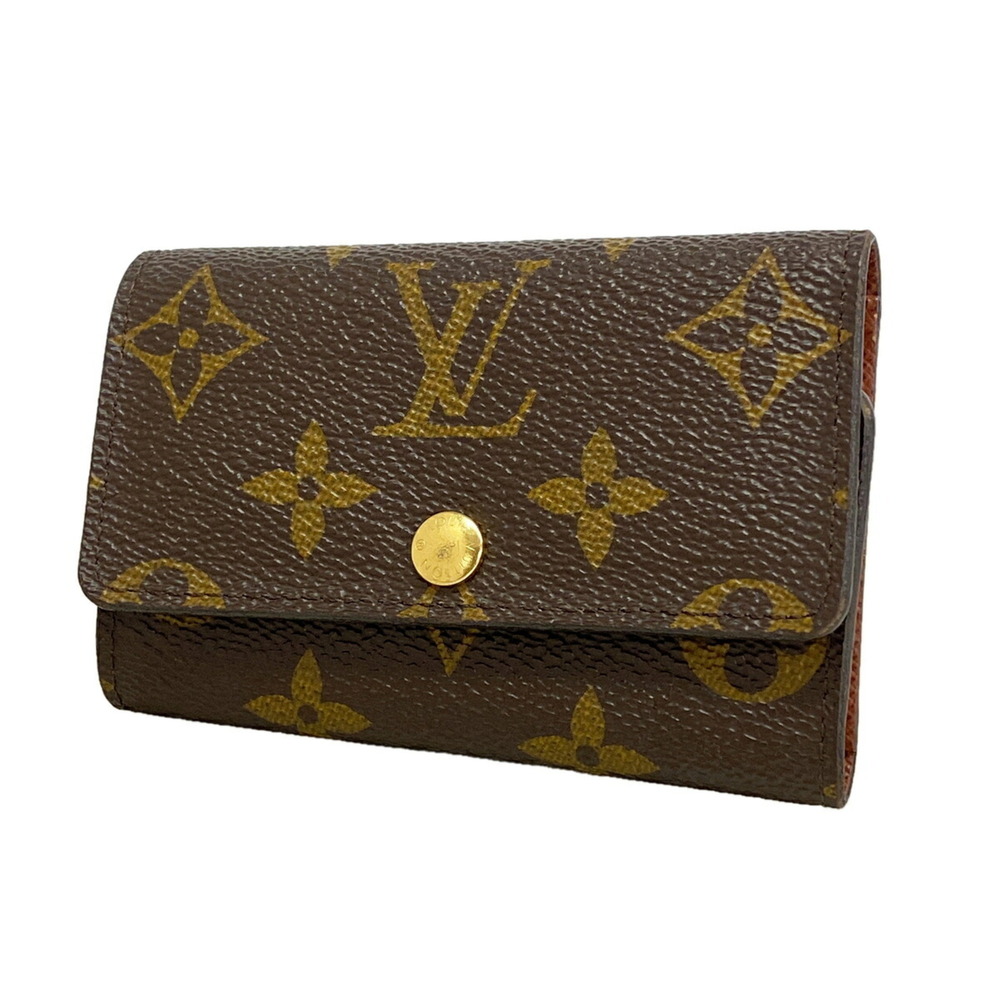 Louis Vuitton Accessory Key Case Monogram Multicles 6 M62630 Brown Men's Women's